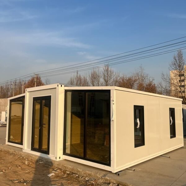 Glass Affordable Prefabricated Homes | 2-3 Bedroom Modular Houses for Sale