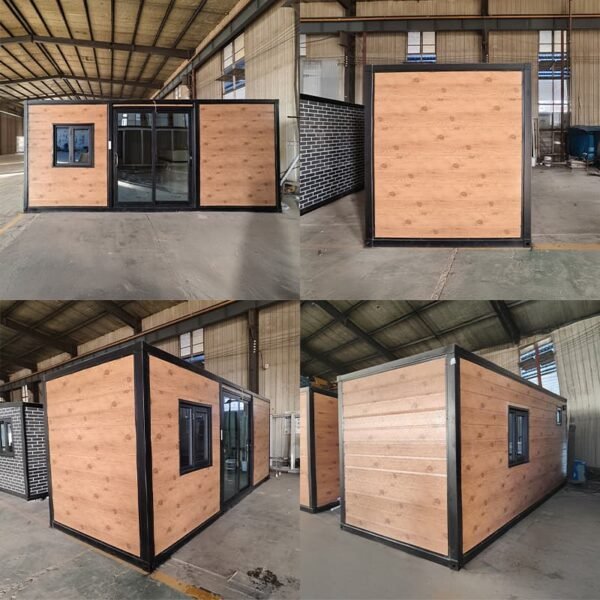 Prefab Log Cabin Tiny House - 13㎡ Compact Studio with Kitchen & Toilet - Image 2