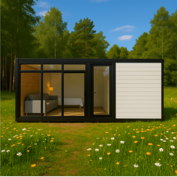 Prefabricated Tiny House Pods for Sale – 20ft Modular Home with Full Amenities